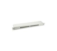 Equip 327316 Baie de Branchements 1U, 16 Ports RJ-45, 10/100/1000Base-T(X), Fast/Gigabit Ethernet, Cat5e, Montage Rack, Métal, RoHS