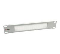 Equip Passe-câble 10" 1HE Plaque de Brosse Gris