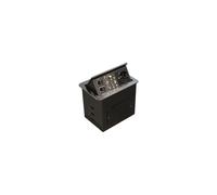 Equip 333341 Prise de Courant Noir 59x153x42mm, Poids 2.2kg, Dimensions Emballage 92x235x48mm, Code SH 84719000