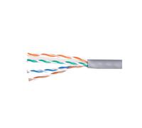 Equip 401496 Câble Réseau Cat6a U/UTP 305m Gris, Conducteur Cuivre AWG23, LSZH, 500 MHz, Diamètre 7.1mm