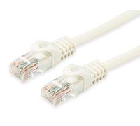 Equip 603007 câble de réseau 10 m Cat6a U/UTP (UTP) Blanc - Câbles de réseau (10 m, Cat6a, U/UTP (UTP), RJ-45, RJ-45, Blanc) Blanc