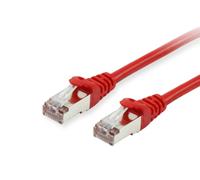 Digital Data - Cordon de raccordement - RJ-45 (M) pour RJ-45 (M) - 10 m - Paire torsadée blindée (SSTP) - CAT 6 - moulé - rouge