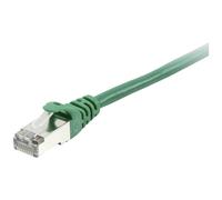 Equip 605546 RJ45 Câble réseau, câble patch CAT 6 S/FTP 10.00 m vert contacts