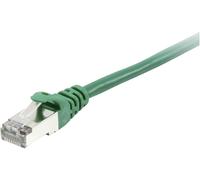 Equip 605549 RJ45 Câble réseau, câble patch CAT 6 S/FTP 20.00 m vert contacts dorés 1 pc(s)