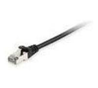 Equip Câble Réseau Cat6a S/FTP 30m RJ45 Mâle - Mâle, Contacts Or, 10GbE, LSZH, PoE+, AWG26/7, 500MHz, Noir, Diamètre 6.1mm