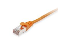 Equip 606600 Cat.6A S/FTP Patch Cable, Orange, 0.15 m