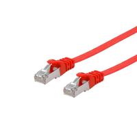 Equip 607626 Equip Patchkabel Cat6A U/FTP 2xRJ45 10.00m rot LSZH