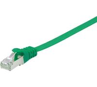 Equip 607647 Equip Câble patch Cat6A U/FTP 2xRJ45 0.50m vert LSZH