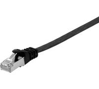 Equip 607696 Equip Câble patch Cat6A U/FTP 2xRJ45 10.00m noir LSZH