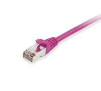 Equip Câble réseau Cat6 S/FTP 615553 – 25 m Violet, connecteurs RJ-45 mâles, LSZH, 250 MHz, PoE+