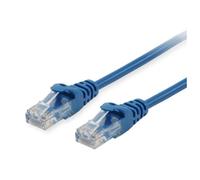 Equip Life - Cordon de raccordement - RJ-45 (M) pour RJ-45 (M) - 1 m - UTP - CAT 6 - moulé, bloqué - bleu