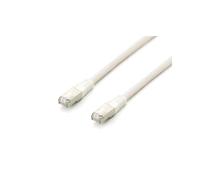Equip 645613 Câble Réseau Cat6a S/FTP (S-STP) 0.25m Blanc RJ-45 Contacts Or 10GbE PoE/PoE+/PoE++ LSZH AWG26/7