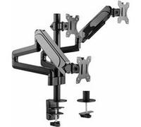 Equip Support de table 650134 – 3 écrans 17"-27" VESA 75x75/100x100 Noir