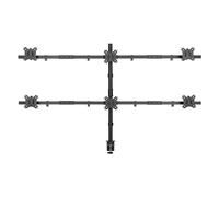 Equip 650160 Support de Bureau Mobile pour 6 écrans 17"-32"