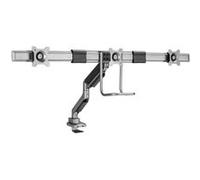 Support de bureau triple écran - EQUIP - 650162 - 17"" à 27"" - Réglable en hauteur - Charge 6 kg par écran