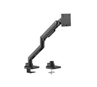 Equip 650180 Staffa Montaggio Monitor Scrivania 17-49" Heavy-Duty Nero Regolabile