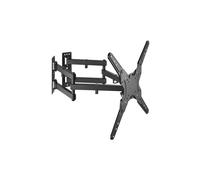Equip 650328: Support mural TV d'angle 23"-55", VESA 200x100 à 400x400, inclinaison -15°/+2°, panoramique ±45°, charge max 45kg, noir