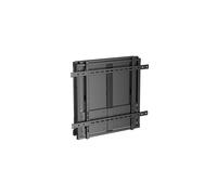 Equip 650346 Support Mural Interactif Haut-Bas TV 60"-100" VESA 200x200-800x600 Max 90kg Aluminium/Acier/Plastique Noir Profondeur 10.7cm