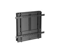 Equip 650346 Support Mural Interactif Haut-Bas TV 60"-100" VESA 200x200-800x600 Max 90kg Aluminium/Acier/Plastique Noir Profondeur 10.7cm
