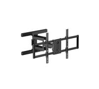 Equip 650348 Support TV Mural Mouvement Complet 43-100" VESA 200x200 à 800x400, Inclinaison -10°/+5°, Pivotement +/-60°, Charge Max 60kg