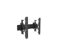 Equip 650355 Support Mural TV Push-In Pop-Out 37"-65" (94-165.1cm), Charge Max 30kg, VESA 100x100-600x400, Inclinaison +/-3°, Acier