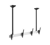 650373 support pour téléviseur 139,7 cm (55") Noir, Argent