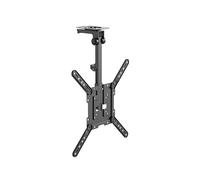 Equip 650375 Soporte TV de Techo Para 23"-55" VESA 75x75 Hasta 400x400mm 20KG Negro