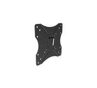 Equip 650402 Support Mural TV Pivotant 23"-42" (58.4-106.7cm) VESA 75x75 à 200x200, Charge Max 25kg, Inclinaison ±7.5°, Rotation ±25°, Acier Noir