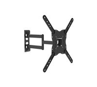 Equip 650407 Equip Support mural 23"-55"/30kg 1TFT 4 charnières inclinable/inclinable noir