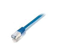 Equip 705434 Câble Réseau Cat5e SF/UTP (S-FTP) Bleu 5m RJ-45 Plaqué Or, 26 AWG, 100MHz, PVC, ISO/IEC 11801, EN50288, TIA/EIA 568-C.2