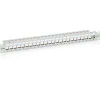 Equip 767124 Equip Patchpanel 24x Cat6 19" FTP 1HE Keystone Montage gr