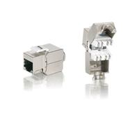Equip 767210 Module Keystone - Connecteur plaqué Or, Certification IS0/IES 11801, EN 50173, Dimensions 18.1x21x38mm, Poids 166g