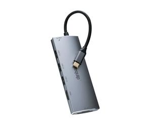 Equip Adaptateur multifonction USB-C 7 en 1, HDMI, USB 3.0, TF/MICRO SD, 60W USB PD