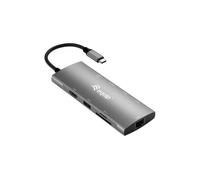 Equip Adaptateur multifonctionnel USB-C 9 en 1, HDMI 4K/60Hz, Gigabit LAN, USB 3.2 GEN1, SD/TF, 100W USB PD