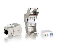 Equip Module Keystone 767211 Métallique, Contacts Or, Certifié ISO/IES 11801, EN 50173, Dimensions 18x24.5x41mm, Poids 191g
