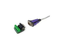 Equip Adaptateur USB-A vers RS-422/485 DB9 Mâle 1.5m, Chipset TDI FT232R, Support Windows/macOS/Linux, RoHS