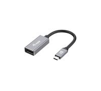 Equip Adaptateur USB-C vers DisplayPort 1.4, 8K/30Hz, HDCP 2.2, 32.4Gbps, Connecteurs plaqués Or, Longueur 0.15m