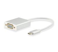 Equip - Adaptateur vidéo - 24 pin USB-C (M) pour HD-15 (VGA) (F) - 15 cm