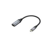 Equip Adaptateur USB-C vers HDMI 2.1 8K/30Hz - Connecteurs plaqués or, Résolution max 7680x4320, compatible 3840x2160, 2560x1440, 1920x1200