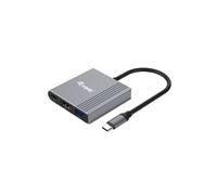Equip Adaptateur USB-C vers HDMI/USB-A 3.2 Gen 1/USB PD 100W, 4K 60Hz, Boîtier Aluminium, Compatible Windows/macOS/Android