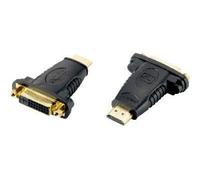 Equip Adaptateur vidéo 118909 DVI-D femelle vers HDMI mâle blindé noir