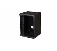 Equip Armadio Rack 9U da Parete EWM-09-3030-B Nero 463x153x300mm Porta Vetro