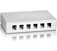 equip Aufputz Box pour 12 x Keystone Jack, blanc