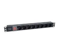 equip barre dalimentation en rack 19 cable 1.8 m 8 prises electriques