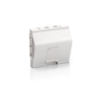 Equip Boîte d'encastrement Insert French 1 Keystone 45x45 RAL9010 Polybag