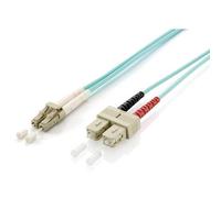 equip cable de fibre optique om3 lc sc 15 m