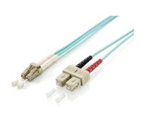 equip cable de fibre optique om3 lc sc 2 m