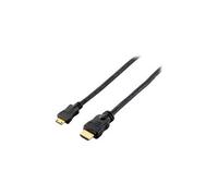 Equip Câble HDMI avec Ethernet – HDMI mâle vers micro HDMI Type D mâle 19 pin – 1 m