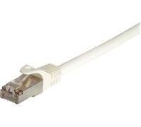 Equip Câble patch Cat6A Cat7Pro S/FTP 2xRJ45 7.50m blanc LSZH Polybag
