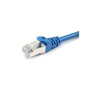 Equip Câble Patch Cat6A S/FTP 2xRJ45 0.50m bleu (SSTP)PIMF